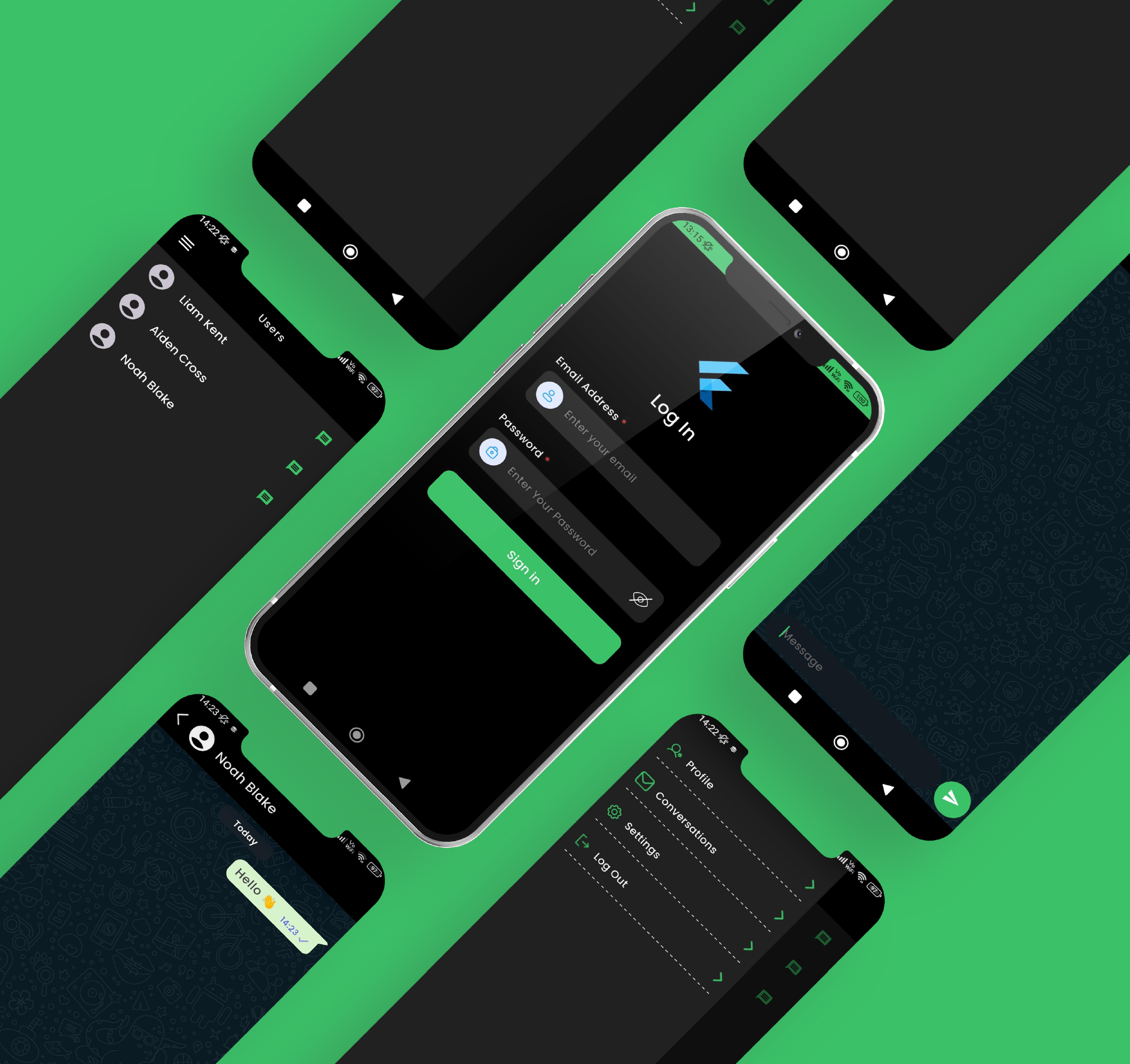 Messenger chat app